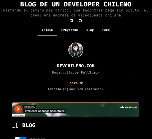 Sitio Web Personal